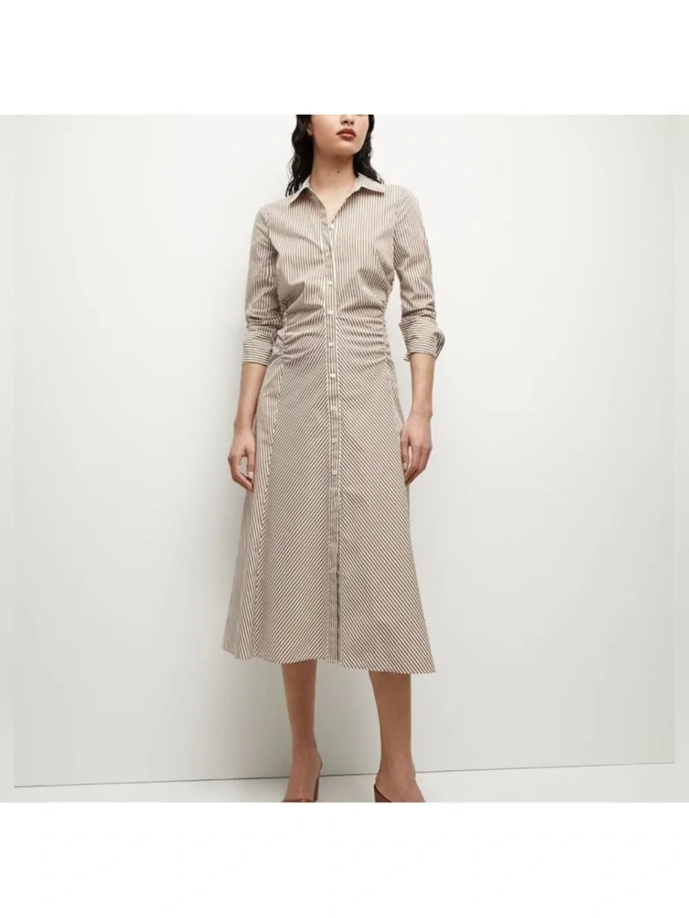 Veronica Beard Lex Striped dress size 4 - Picture 3 of 13